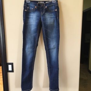 Y2K YMI dark wash Skinny jeans